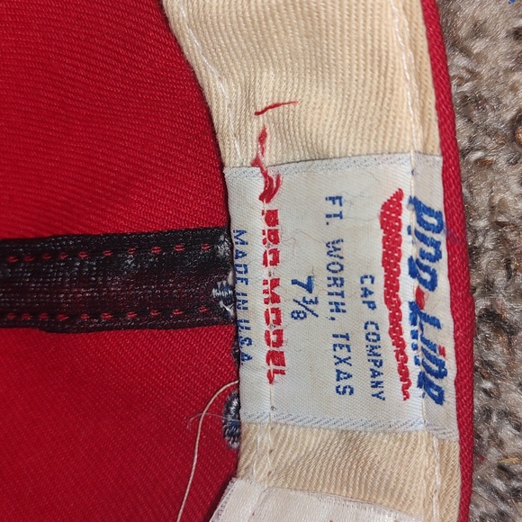 Vintage MLB Pro Line Portland Beavers Twins Red Black Baseball Hat 7 3/8 Rare - Picture 11 of 12